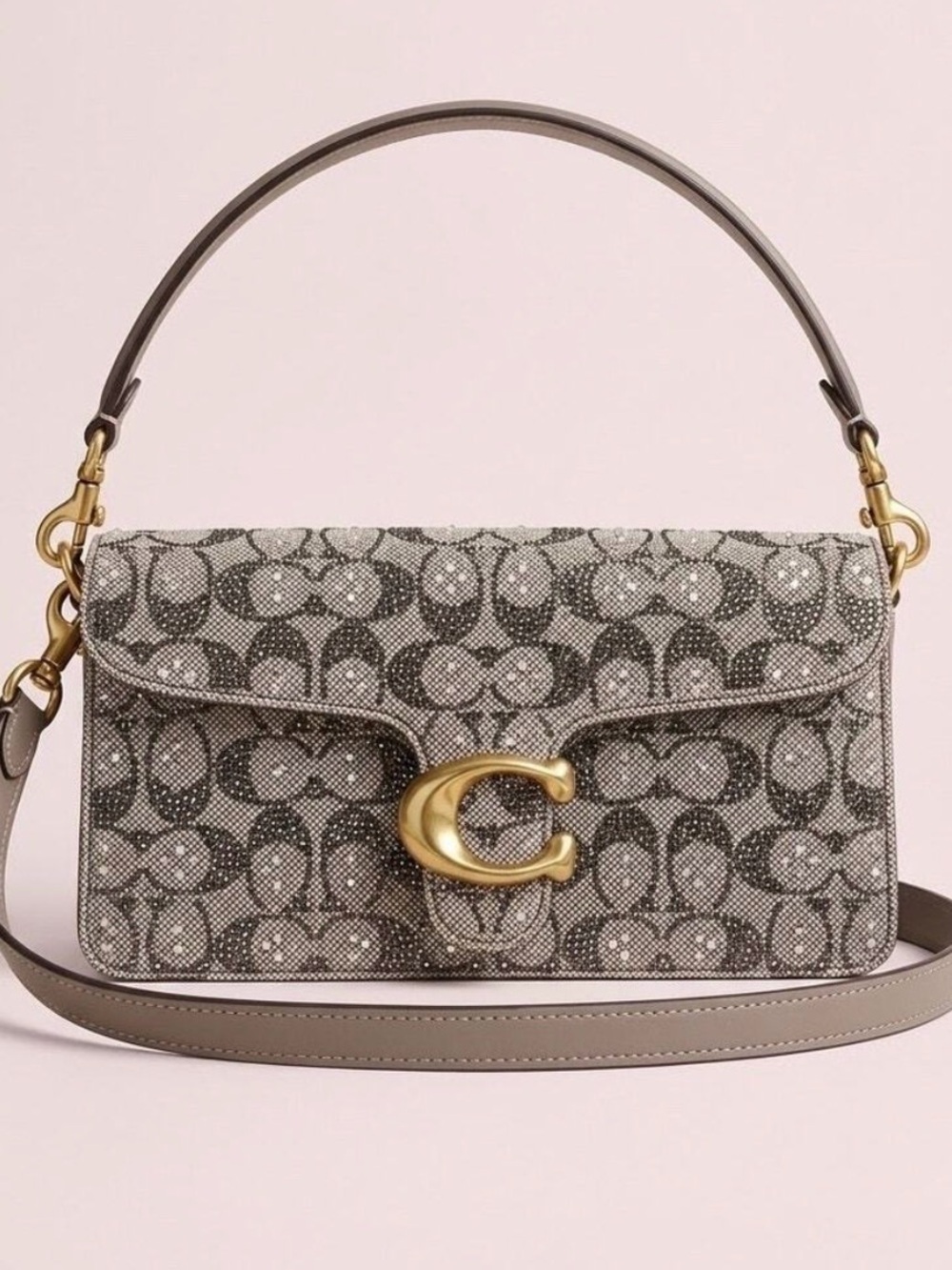 Coach Crystal Jacquard Tabby Bag